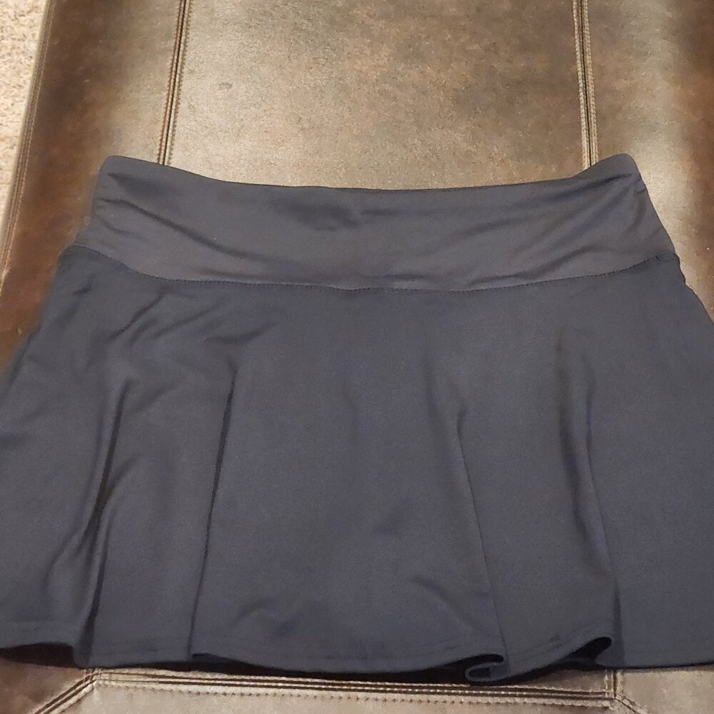 2X Navy Blue Tennis Skort